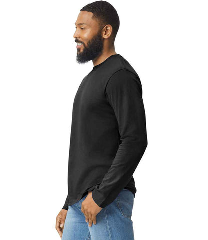 Gildan SoftStyle® Long Sleeve T-Shirt - Black (GD11)