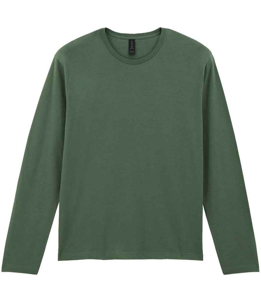Gildan SoftStyle® Long Sleeve T-Shirt - Military Green (GD11)