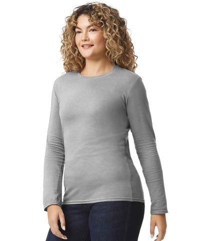 Gildan SoftStyle® Long Sleeve T-Shirt - Sport Grey (GD11)
