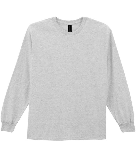 Gildan Ultra Cotton™ Long Sleeve T-Shirt - Ash (GD14)