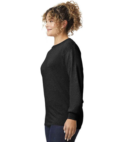 Gildan Ultra Cotton™ Long Sleeve T-Shirt - Black (GD14)