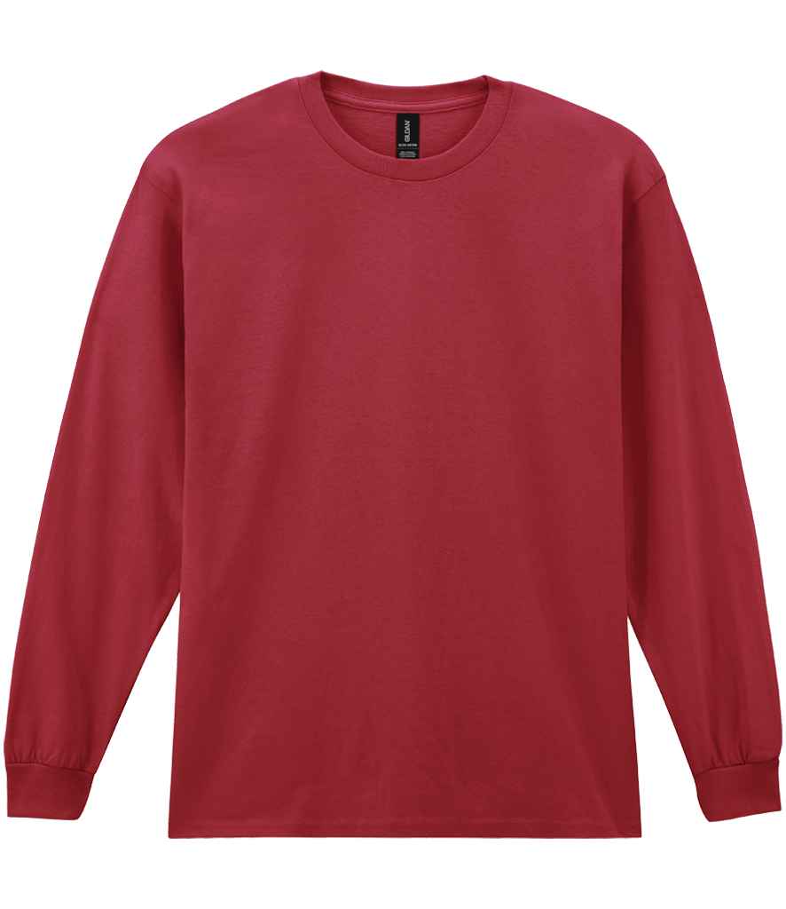 Gildan Ultra Cotton™ Long Sleeve T-Shirt - Cardinal Red (GD14)