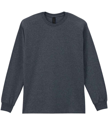Gildan Ultra Cotton™ Long Sleeve T-Shirt - Dark Heather (GD14)