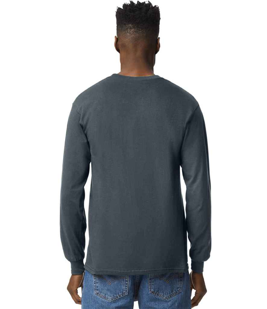 Gildan Ultra Cotton™ Long Sleeve T-Shirt - Dark Heather (GD14)