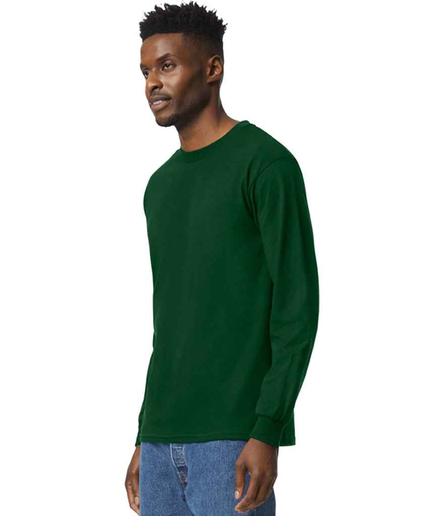 Gildan Ultra Cotton™ Long Sleeve T-Shirt - Forest Green (GD14)