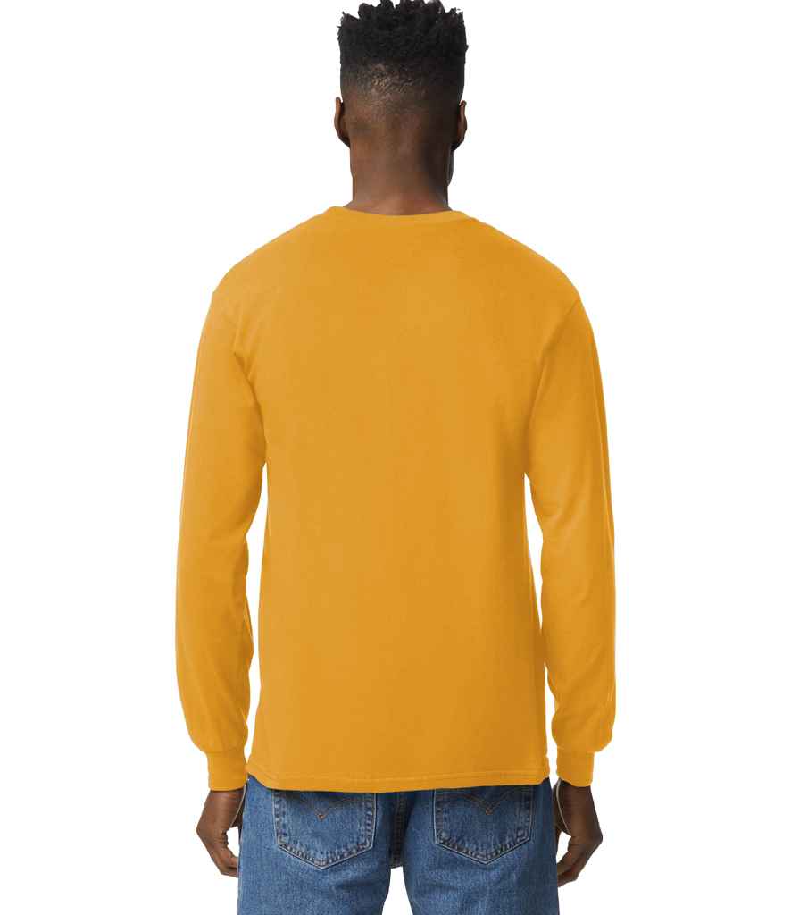 Gildan Ultra Cotton™ Long Sleeve T-Shirt - Gold (GD14)