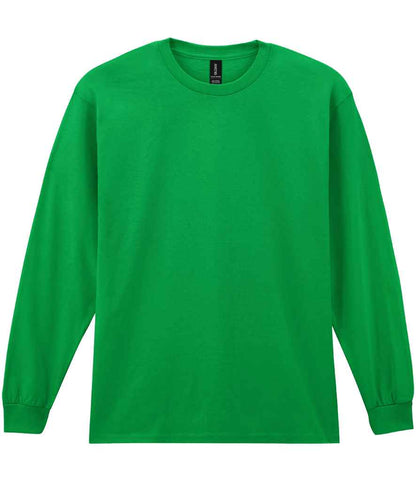 Gildan Ultra Cotton™ Long Sleeve T-Shirt - Irish Green (GD14)