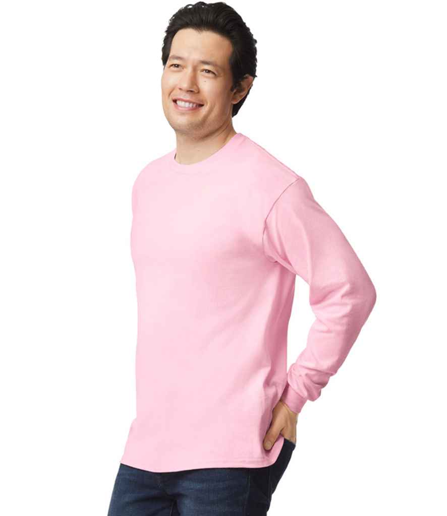 Gildan Ultra Cotton™ Long Sleeve T-Shirt - Light Pink (GD14)