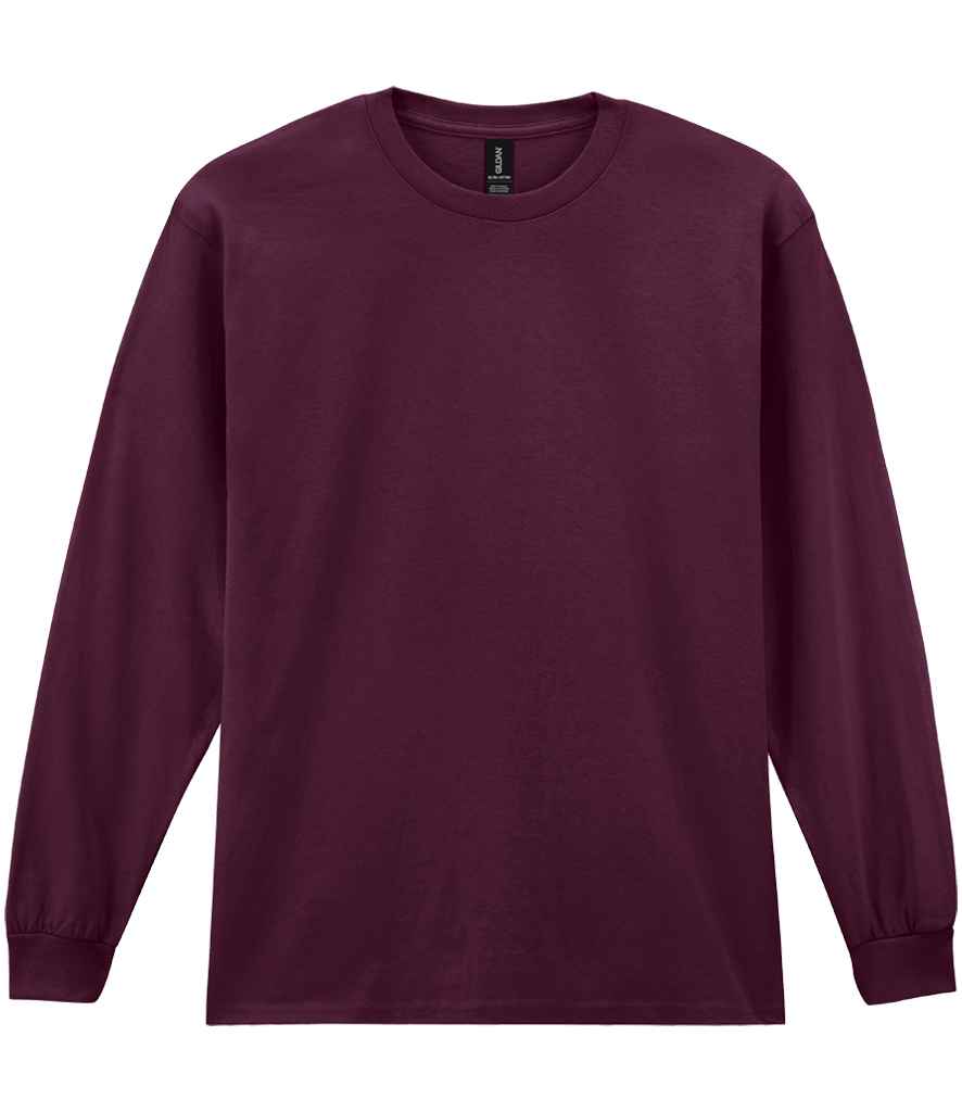 Gildan Ultra Cotton™ Long Sleeve T-Shirt - Maroon (GD14)