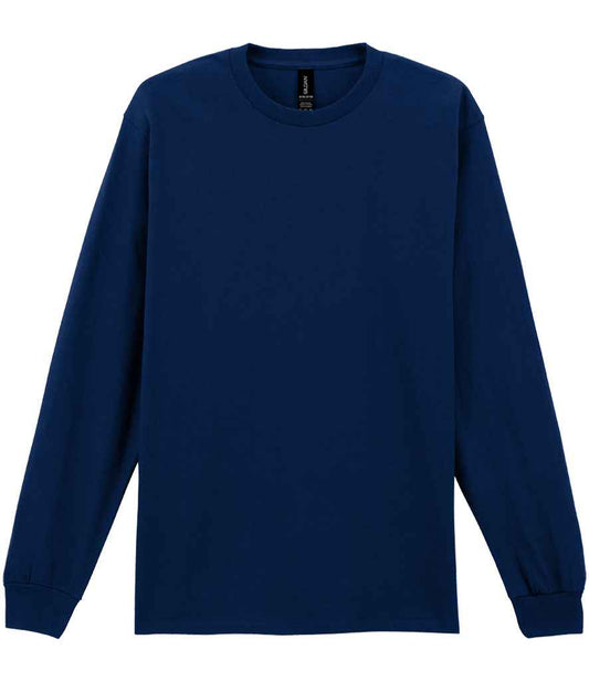 Gildan Ultra Cotton™ Long Sleeve T-Shirt - Navy (GD14)