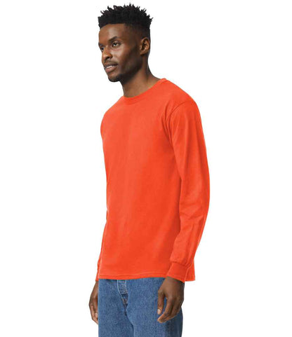 Gildan Ultra Cotton™ Long Sleeve T-Shirt - Orange (GD14)