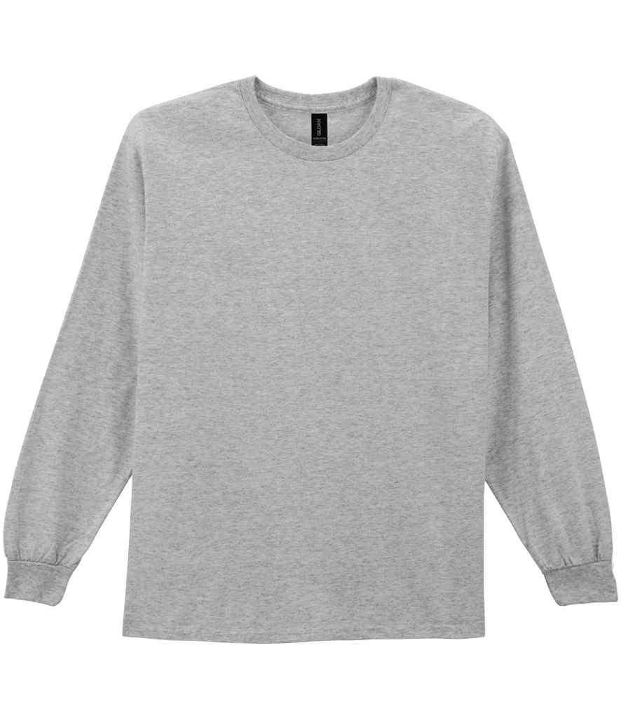 Gildan Ultra Cotton™ Long Sleeve T-Shirt - Sport Grey (GD14)