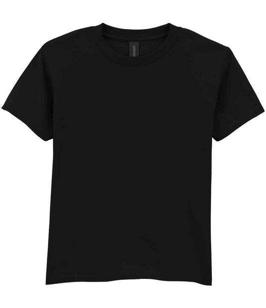 Gildan Kids SoftStyle® Midweight T-Shirt - Pitch Black (GD15B)