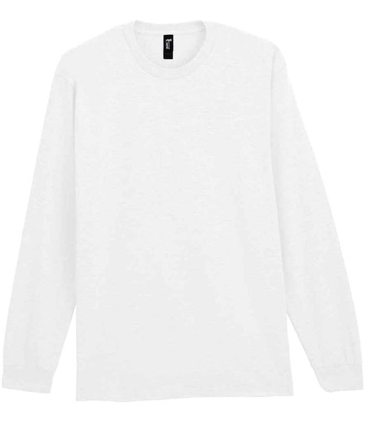 Gildan Hammer Heavyweight Long Sleeve T-Shirt - White (GD22)