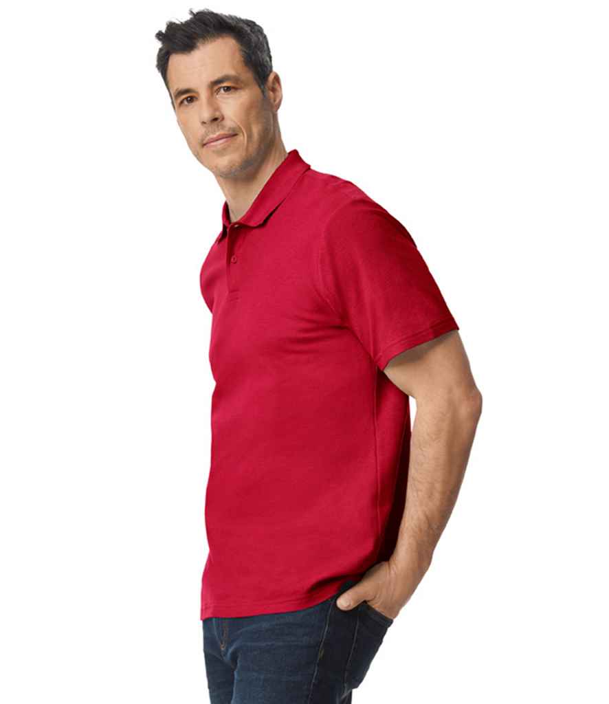 Gildan SoftStyle® Double Piqué Polo Shirt - Cherry Red (GD35)
