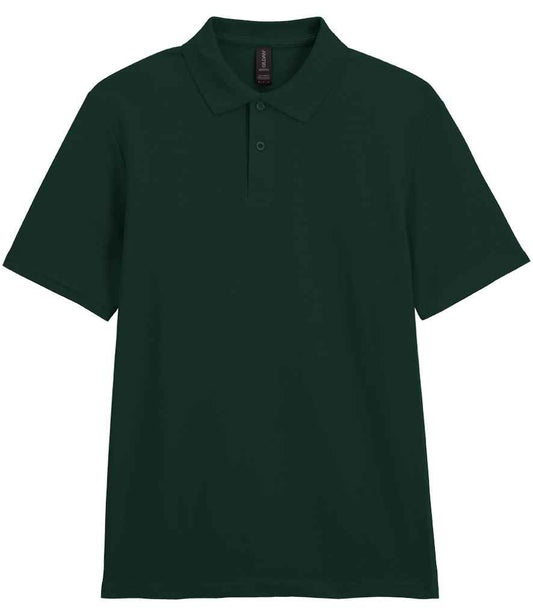 Gildan SoftStyle® Double Piqué Polo Shirt - Forest Green (GD35)