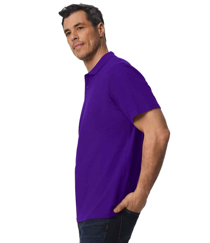 Gildan SoftStyle® Double Piqué Polo Shirt - Purple (GD35)