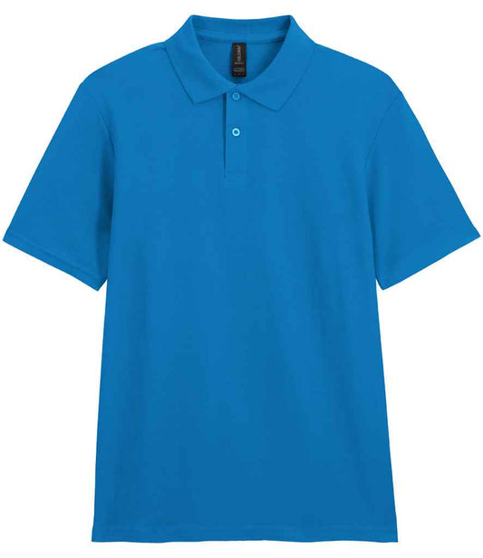 Gildan SoftStyle® Double Piqué Polo Shirt - Sapphire Blue (GD35)