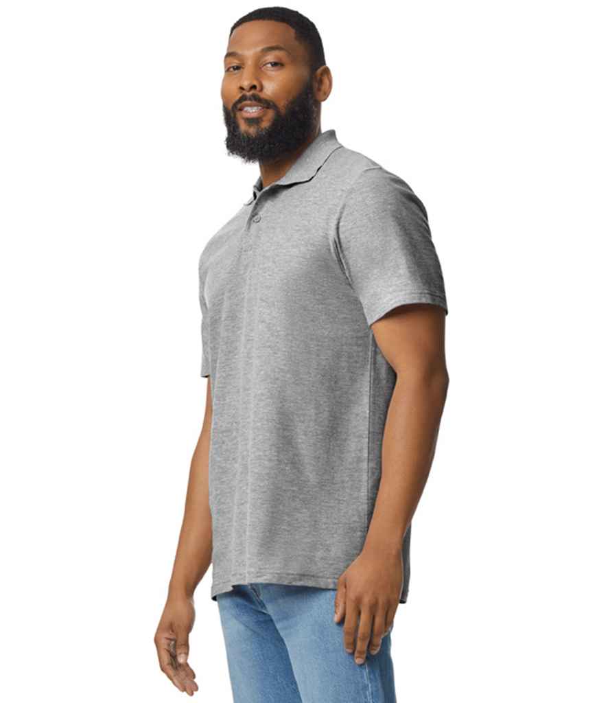 Gildan SoftStyle® Double Piqué Polo Shirt - Sport Grey (GD35)