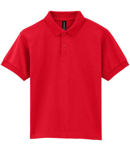Gildan Kids DryBlend® Jersey Polo Shirt - Red (GD40B)
