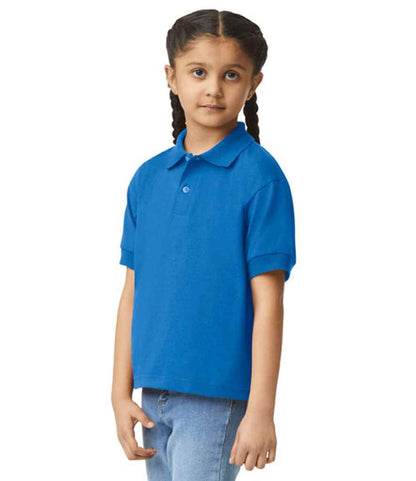 Gildan Kids DryBlend® Jersey Polo Shirt - Royal Blue (GD40B)