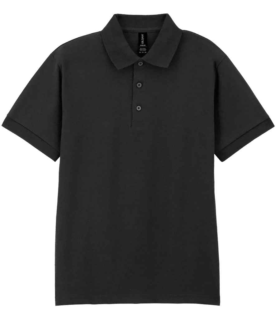 Gildan DryBlend® Jersey Polo Shirt - Black (GD40)