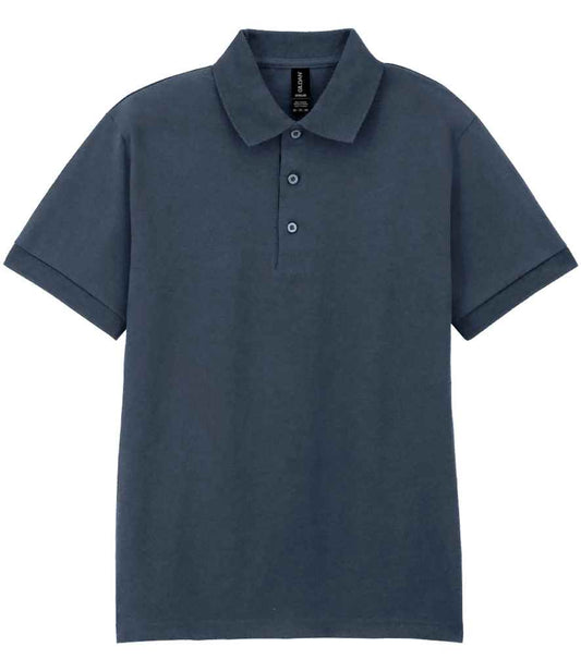 Gildan DryBlend® Jersey Polo Shirt - Dark Heather (GD40)
