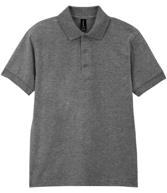 Gildan DryBlend® Jersey Polo Shirt - Graphite Heather (GD40)