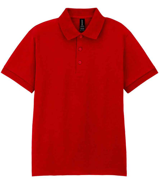 Gildan DryBlend® Jersey Polo Shirt - Red (GD40)