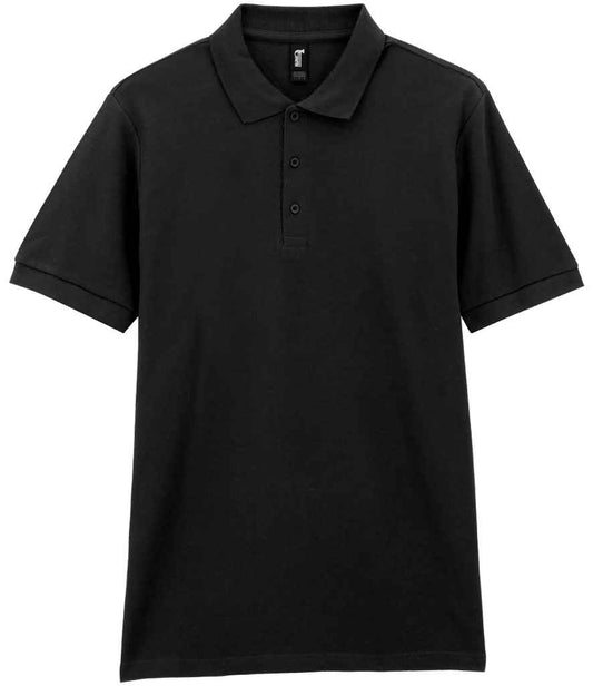 Gildan Hammer Piqué Polo Shirt - Black (GD43)