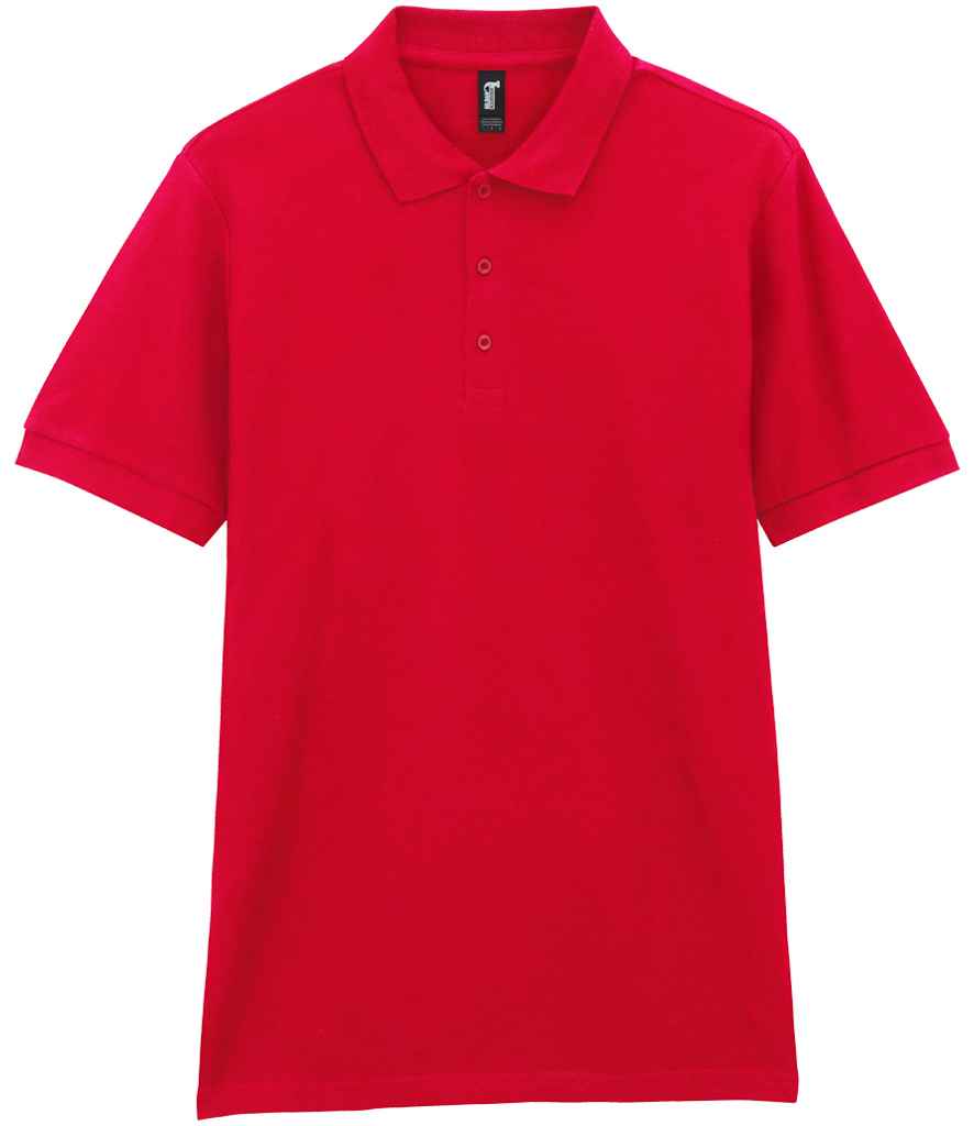 Gildan Hammer Piqué Polo Shirt - Red (GD43)