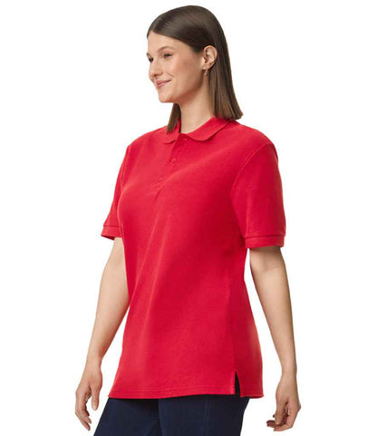 Gildan Hammer Piqué Polo Shirt - Red (GD43)
