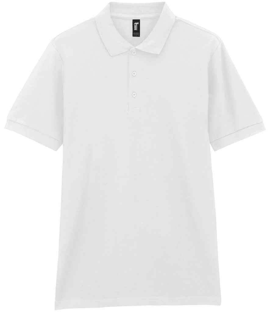 Gildan Hammer Piqué Polo Shirt - White (GD43)