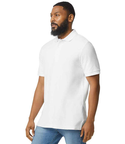 Gildan Hammer Piqué Polo Shirt - White (GD43)