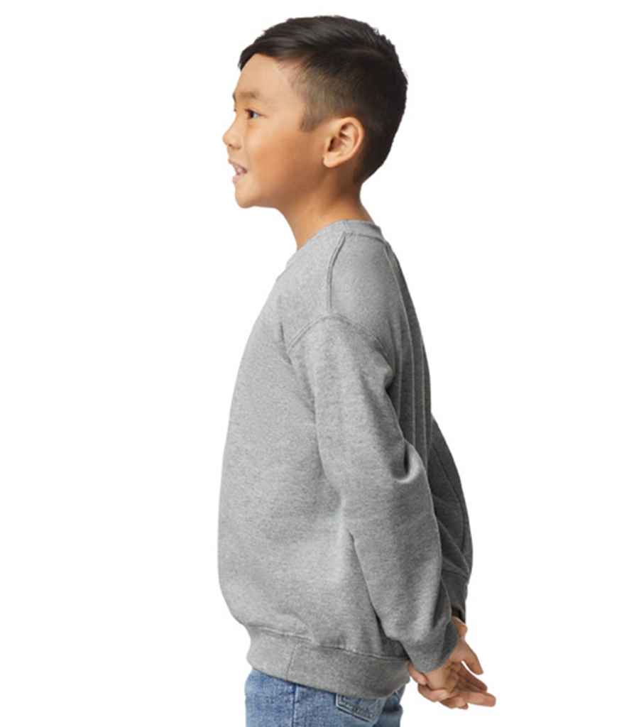 Gildan Kids Heavy Blend™ Drop Shoulder Sweatshirt - Sport Grey (GD56B)