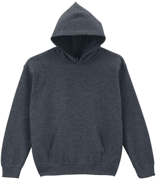 Gildan Kids Heavy Blend™ Hooded Sweatshirt - Dark Heather (GD57B)