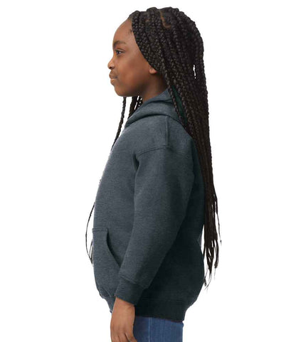 Gildan Kids Heavy Blend™ Hooded Sweatshirt - Dark Heather (GD57B)