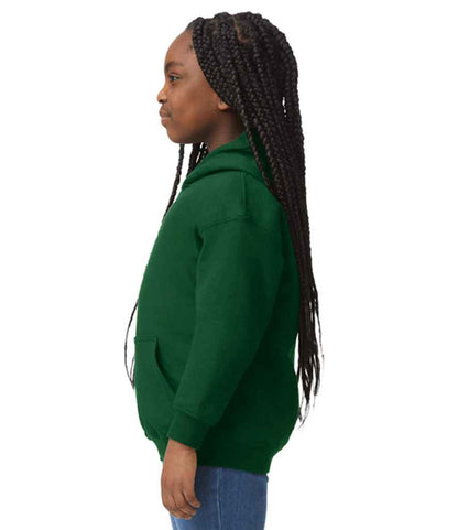 Gildan Kids Heavy Blend™ Hooded Sweatshirt - Forest Green (GD57B)