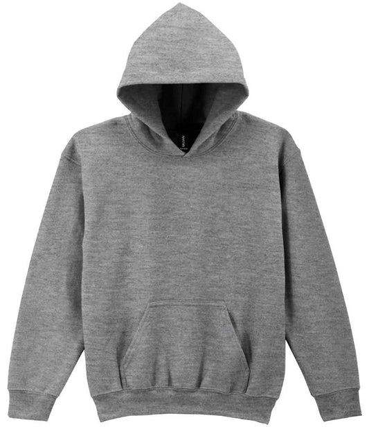 Gildan Kids Heavy Blend™ Hooded Sweatshirt - Graphite Heather (GD57B)