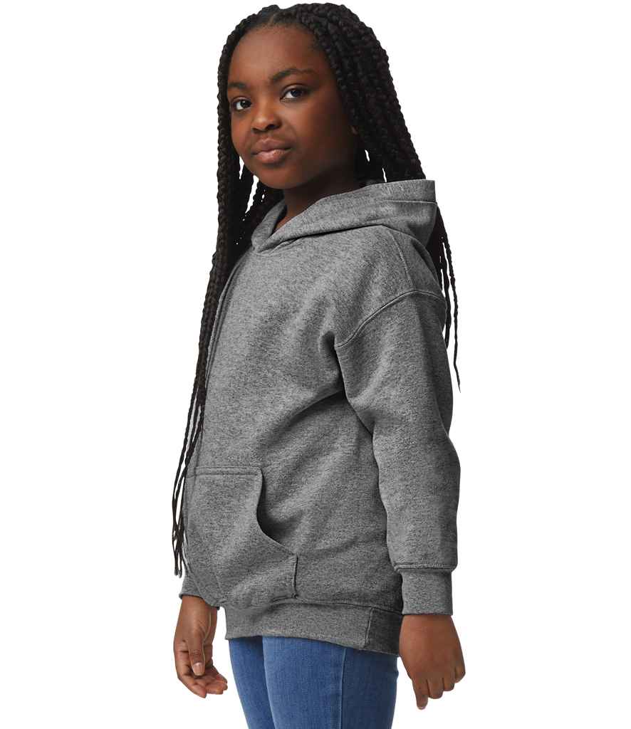 Gildan Kids Heavy Blend™ Hooded Sweatshirt - Graphite Heather (GD57B)