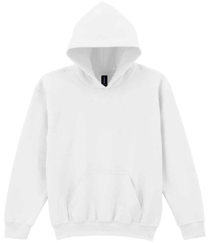 Gildan Kids Heavy Blend™ Hooded Sweatshirt - White (GD57B)