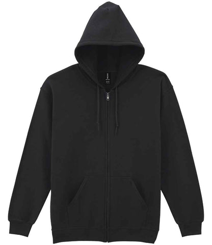 Gildan Heavy Blend™ Zip Hooded Sweatshirt - Black (GD58)