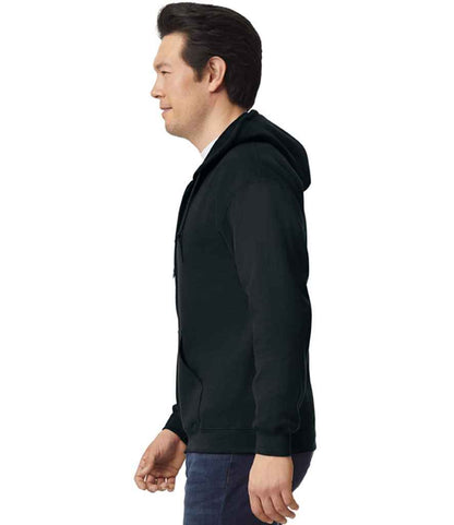 Gildan Heavy Blend™ Zip Hooded Sweatshirt - Black (GD58)