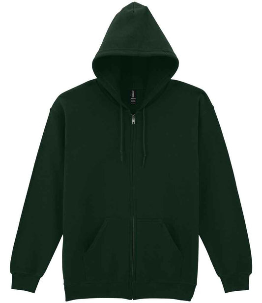 Gildan Heavy Blend™ Zip Hooded Sweatshirt - Forest Green (GD58)