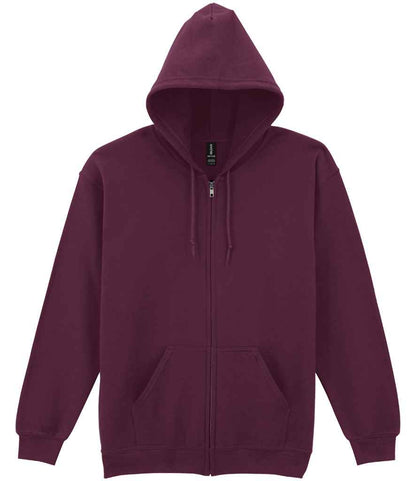 Gildan Heavy Blend™ Zip Hooded Sweatshirt - Maroon (GD58)