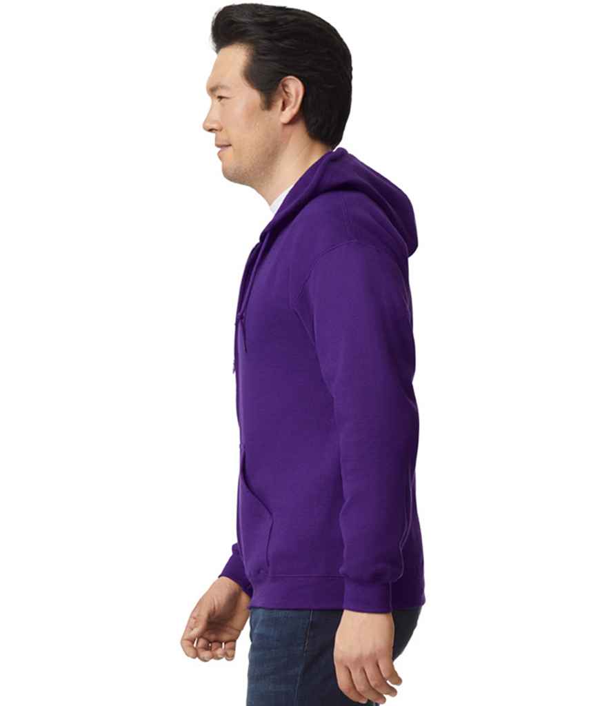 Gildan Heavy Blend™ Zip Hooded Sweatshirt - Purple (GD58)