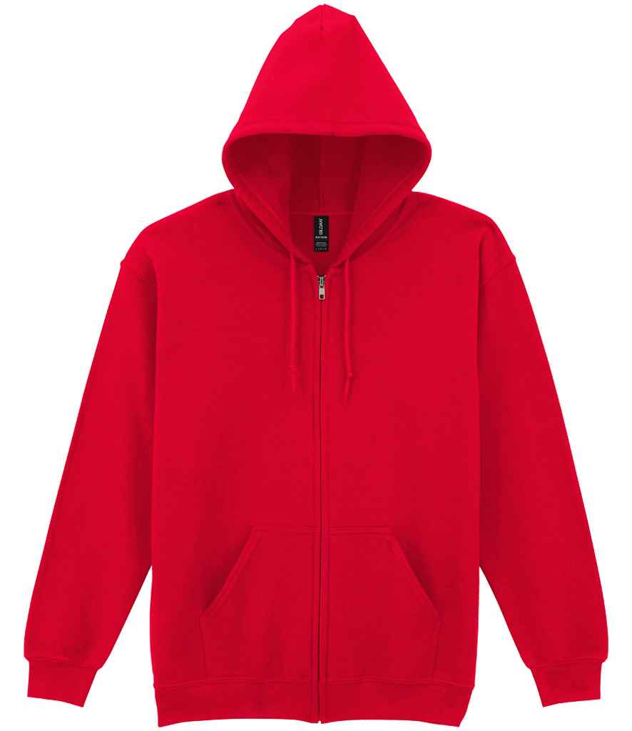 Gildan Heavy Blend™ Zip Hooded Sweatshirt - Red (GD58)