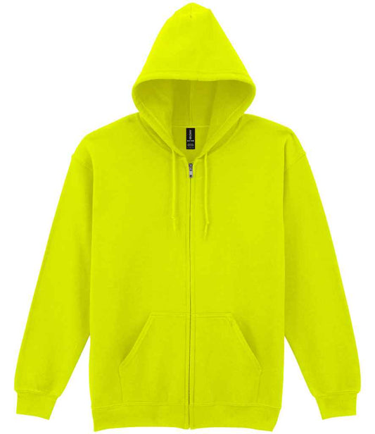 Gildan Heavy Blend™ Zip Hooded Sweatshirt - Safety Green (GD58)