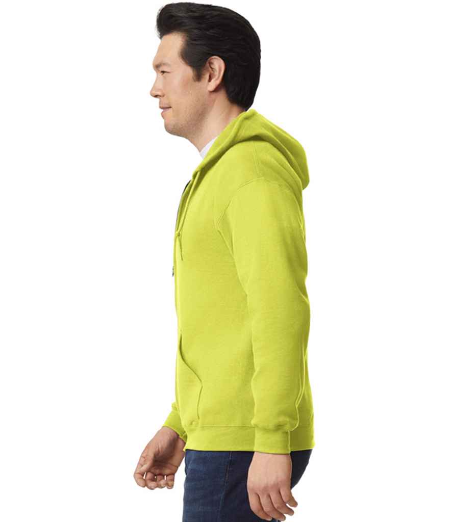 Gildan Heavy Blend™ Zip Hooded Sweatshirt - Safety Green (GD58)