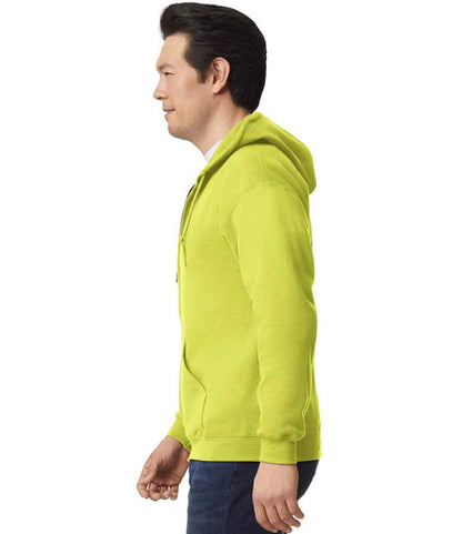 Gildan Heavy Blend™ Zip Hooded Sweatshirt - Safety Green (GD58)